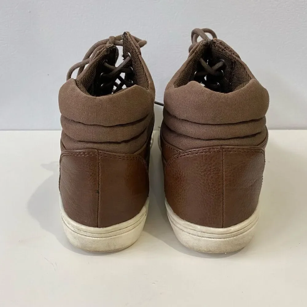Kenneth Cole Reaction Cross Out Lace Up Shoes Ankle Boots Boys Size 5